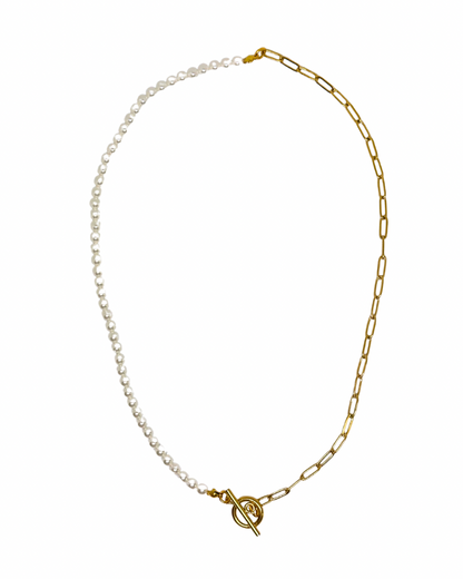 Cadena Bora Bora Nácar