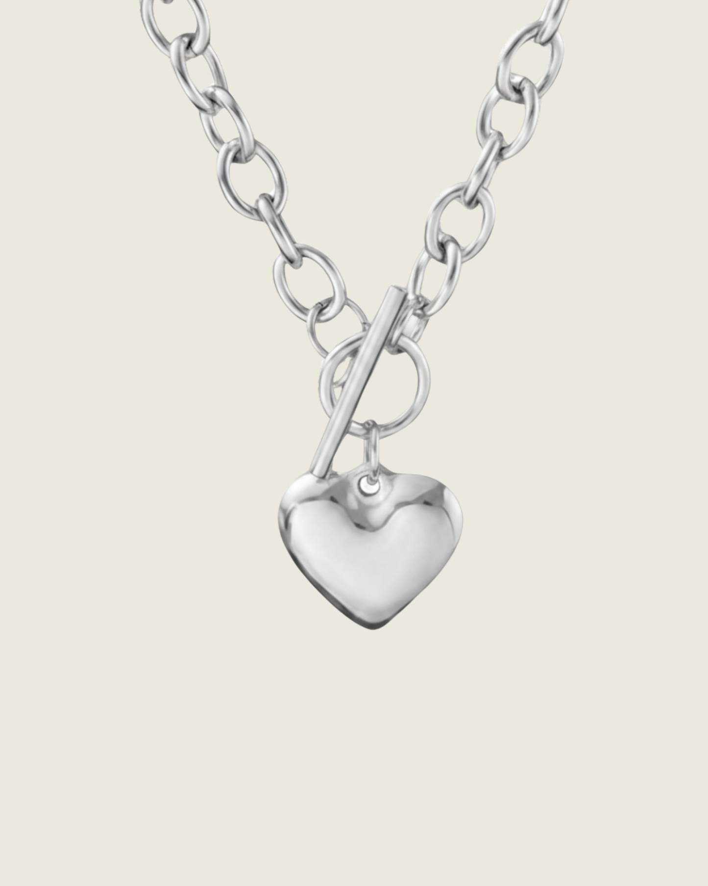 Collar Cuore Plata