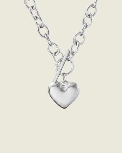Collar Cuore Plata