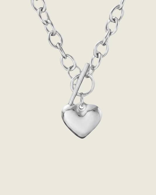 Collar Cuore Plata