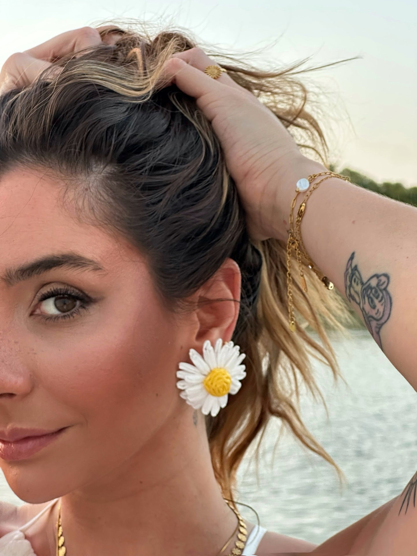 Pendientes Margaritas