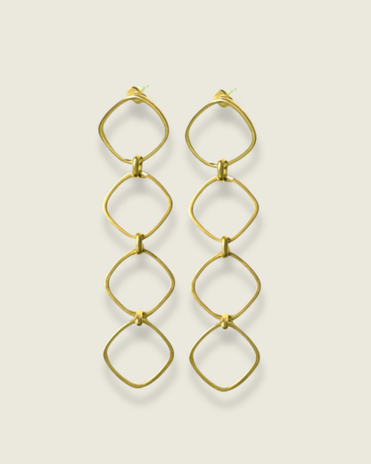Pendientes Raggi Dorati