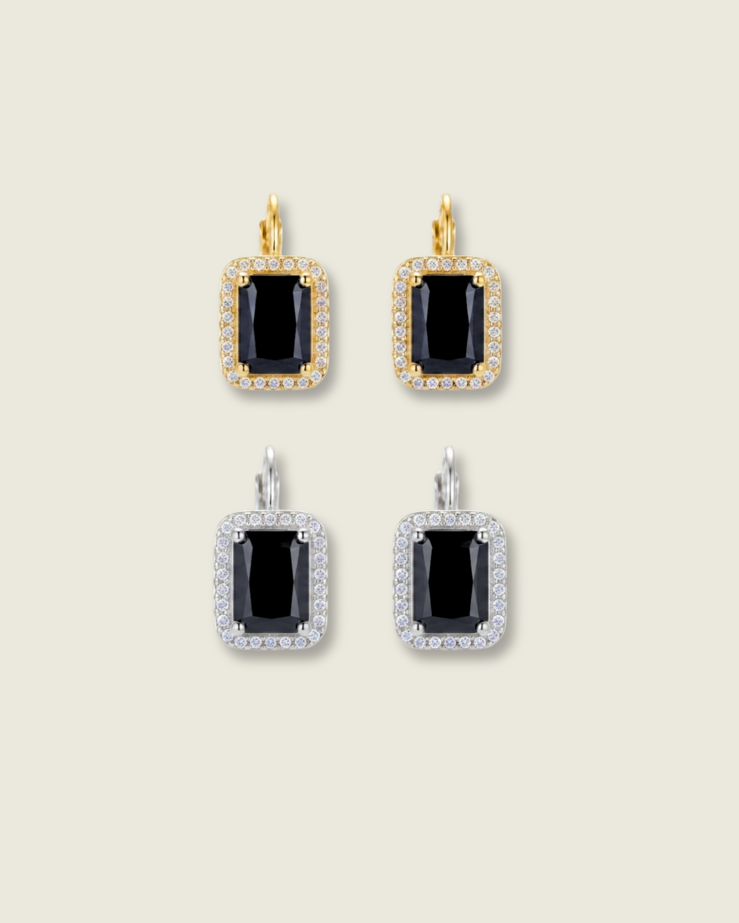 Pendientes Anastasia (Negro)