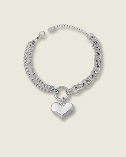 Pulsera Cuore Plata