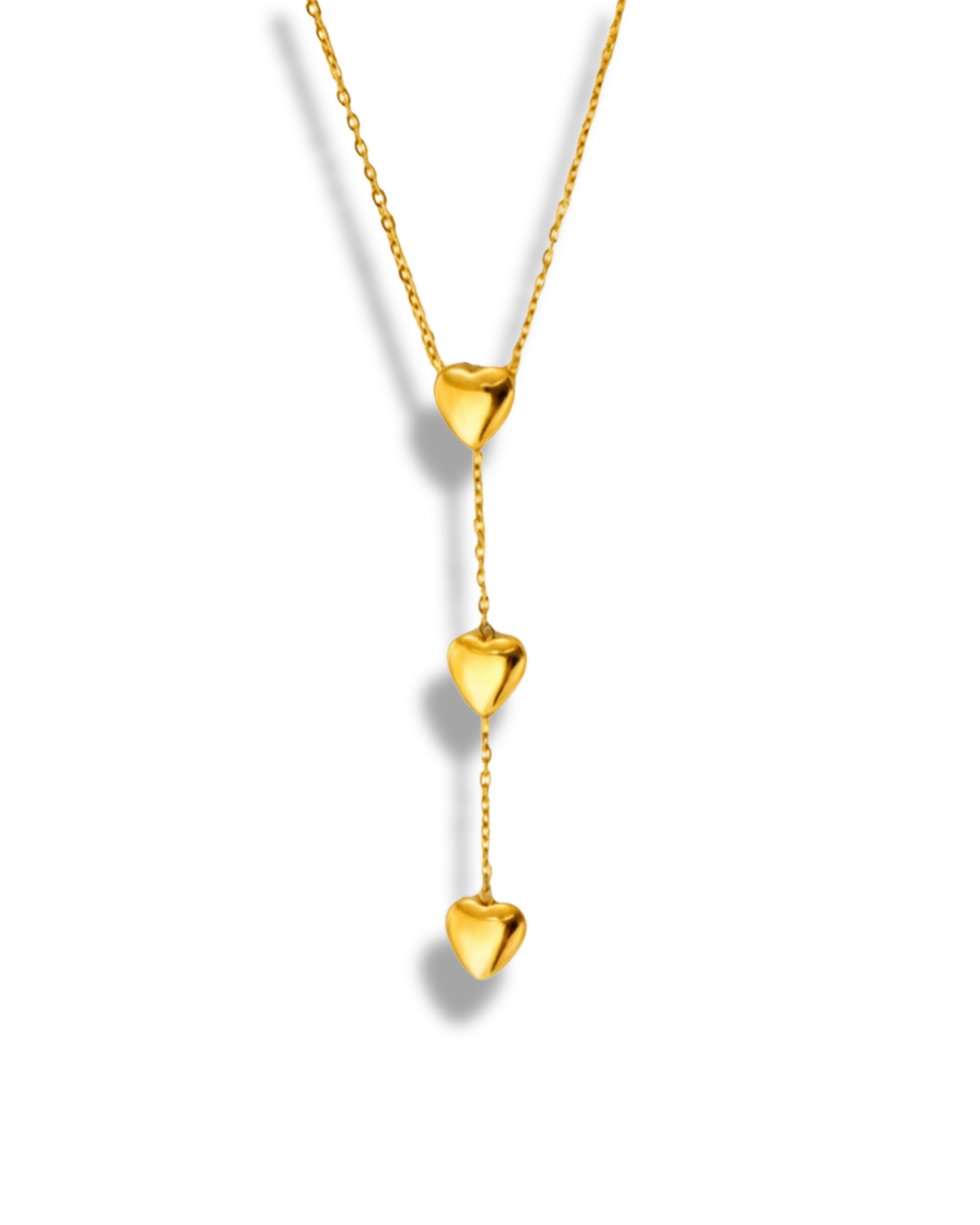Collar Trío de corazones