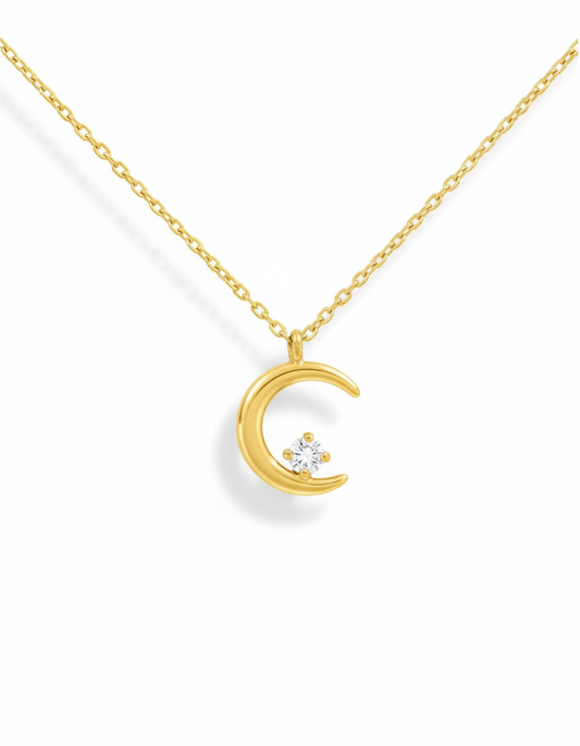 Collar Moon Circon
