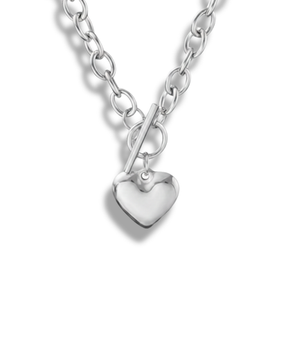 Collar Cuore Plata