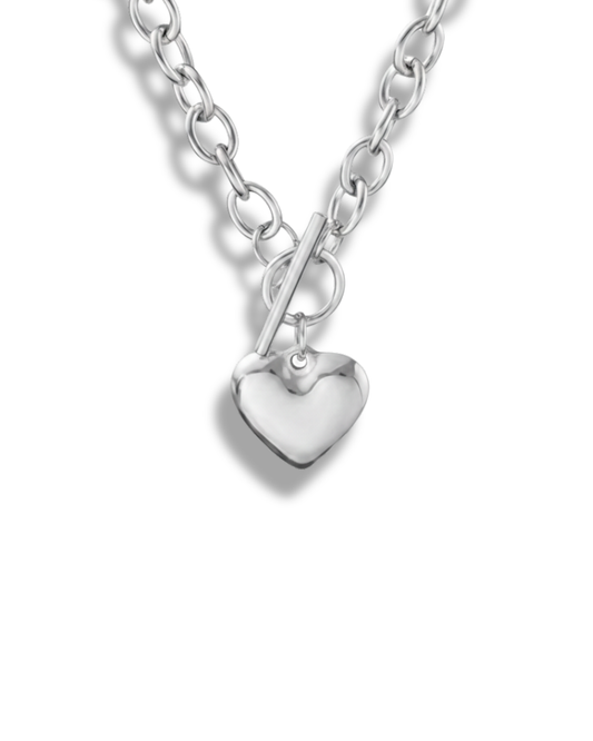 Collar Cuore Plata
