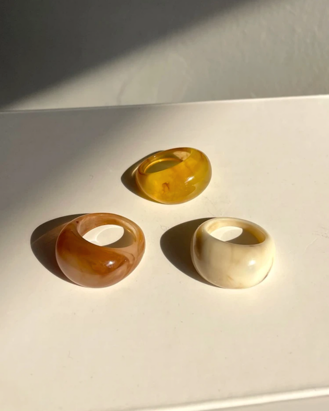 Anillos Resina Otoño