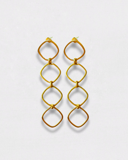 Pendientes Raggi Dorati