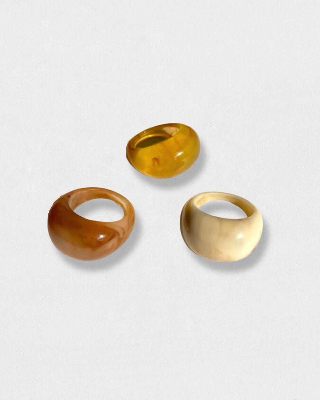 Anillos Resina Otoño