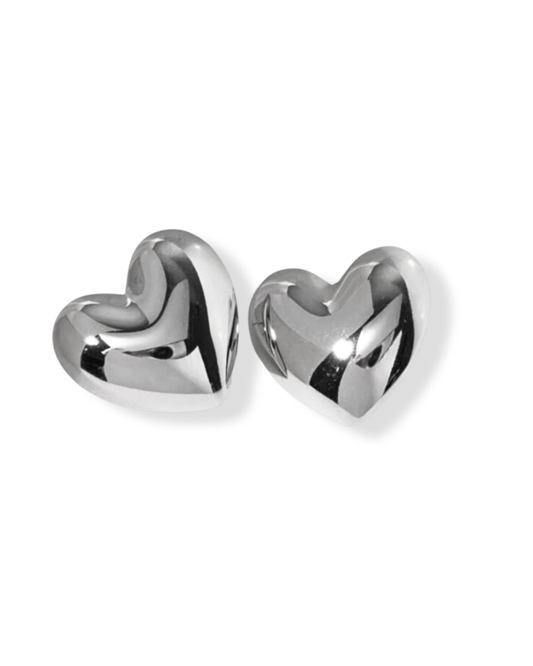 Pendientes Cuore Plata