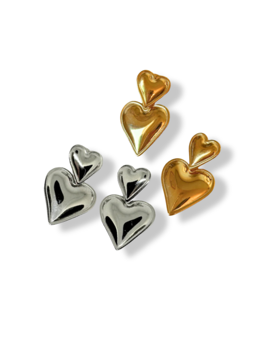 Pendientes Maxi Corazón