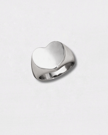 Anillo Cuore Plata