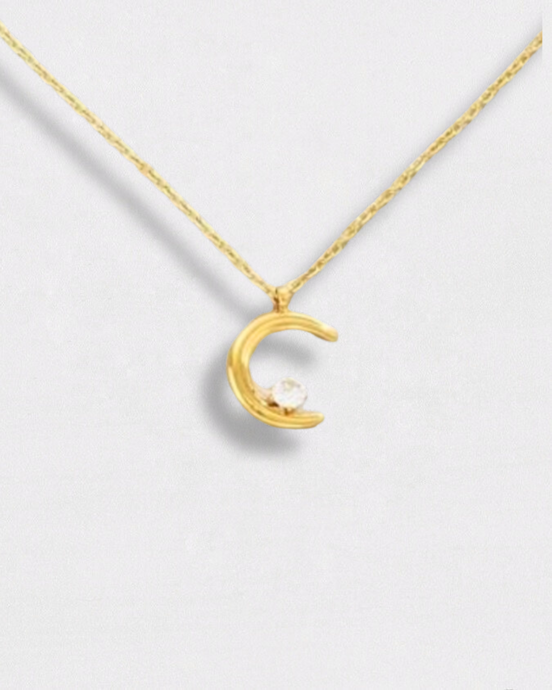 Collar Moon Circon