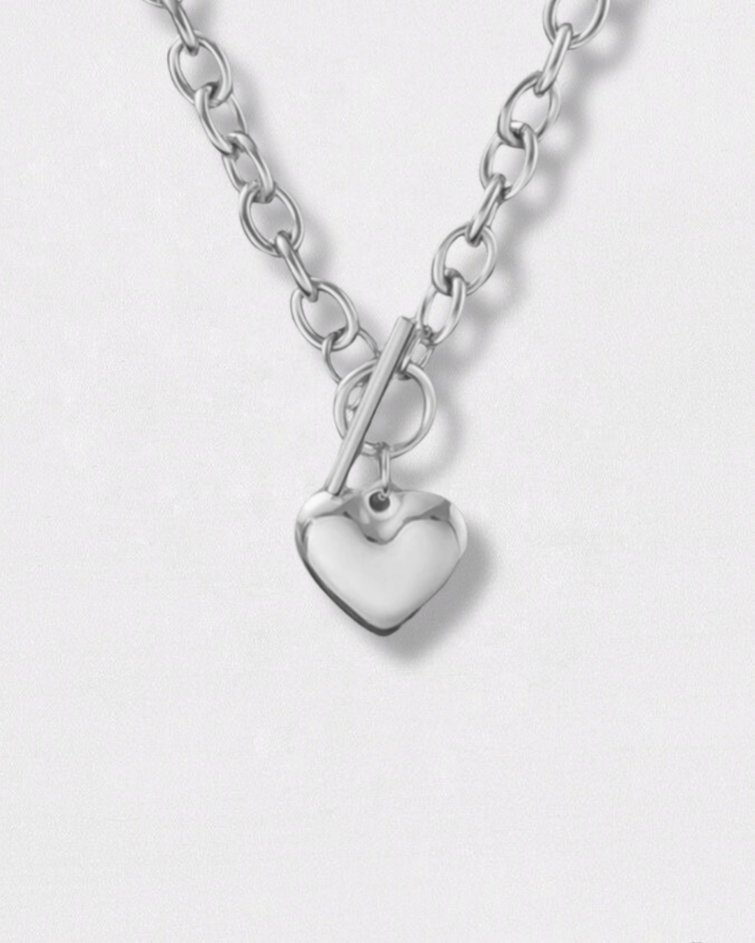 Collar Cuore Plata
