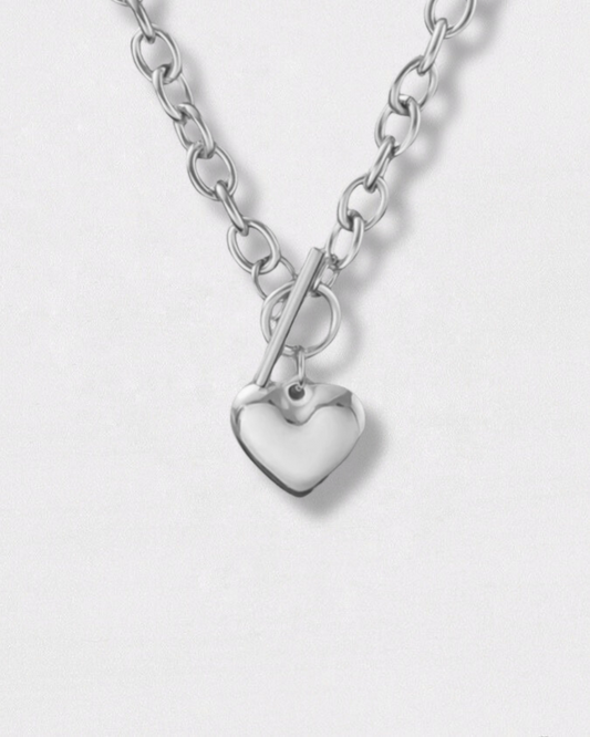 Collar Cuore Plata