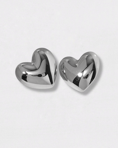 Pendientes Cuore Plata