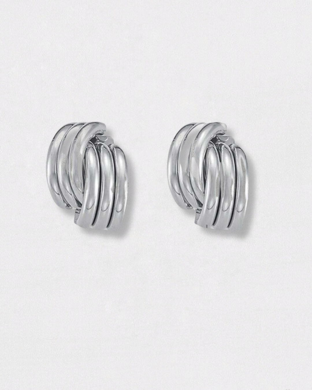 Pendientes Trenzado Plata