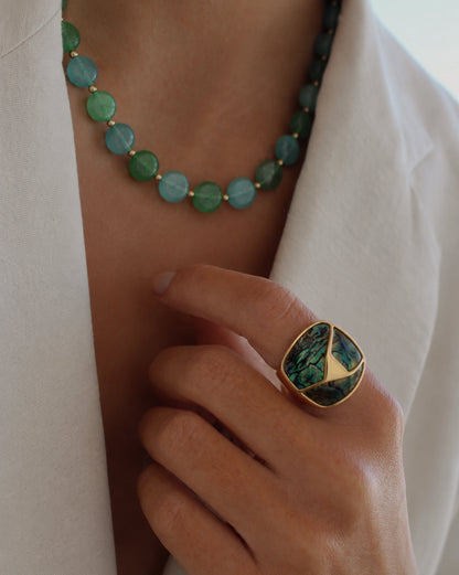 Anillo Amalfi Verde