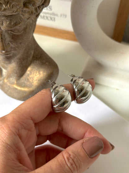 Pendientes Croissant