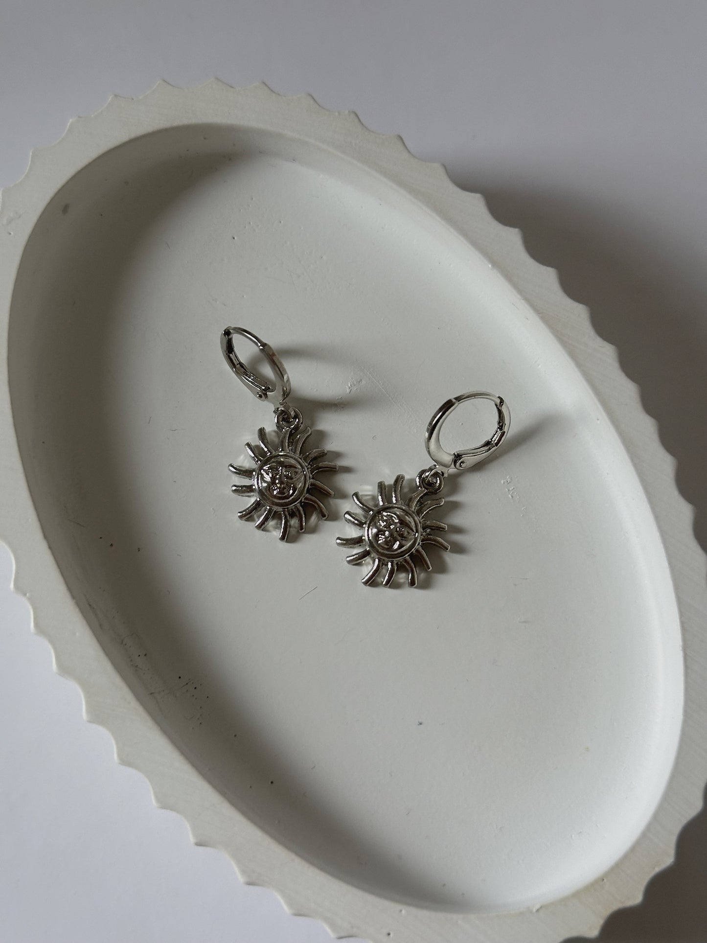 Pendientes Petite Soleil Plata