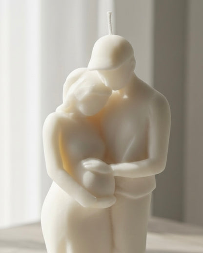 Vela de Soja Pareja Embarazada