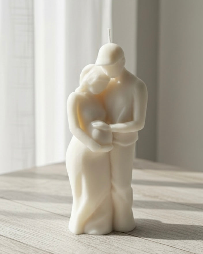 Vela de Soja Pareja Embarazados