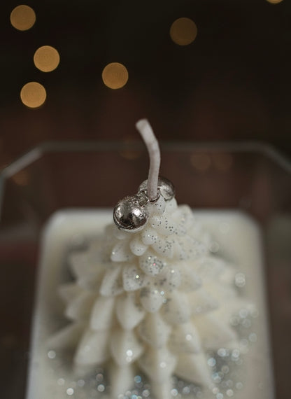 Vela de soja abeto de Navidad