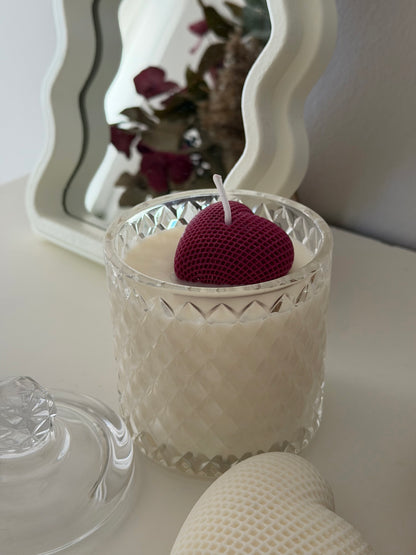 Vela de soja edición san valentin 