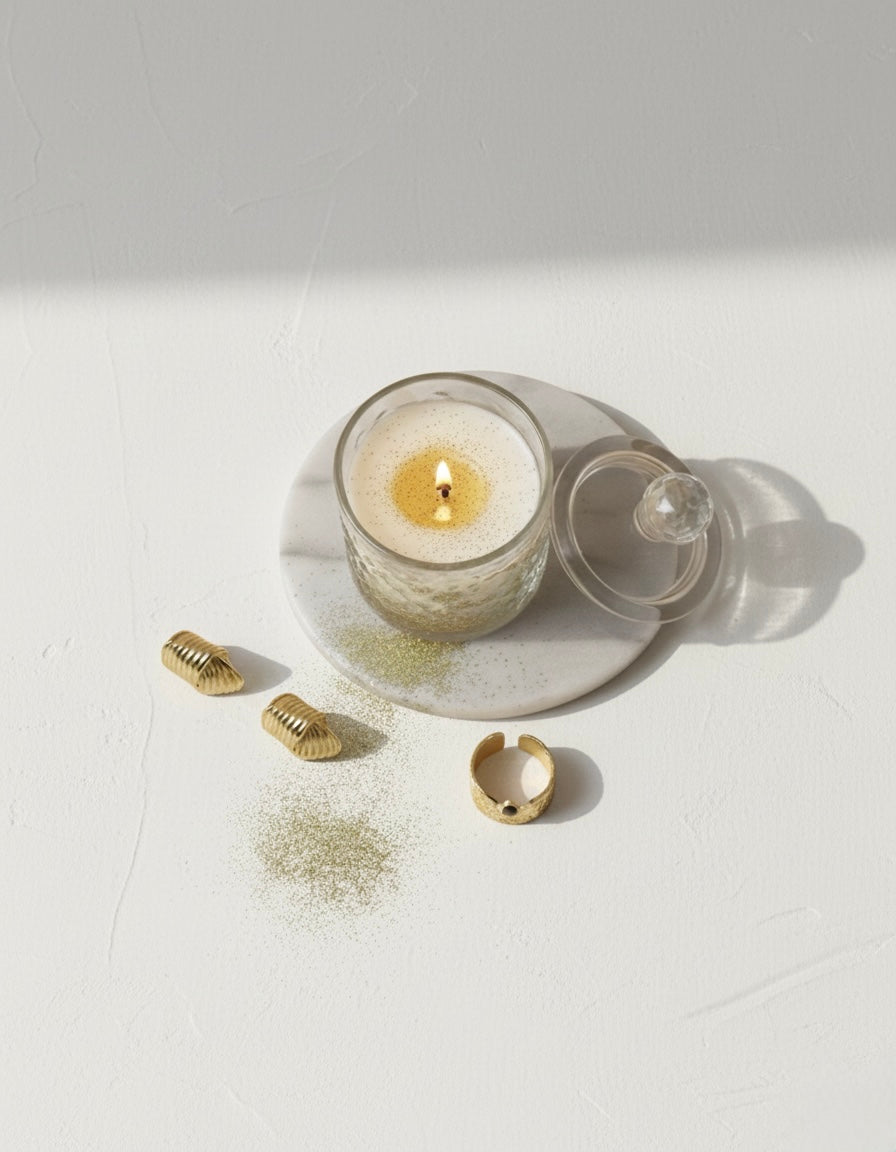 Vela de soja joya regalo