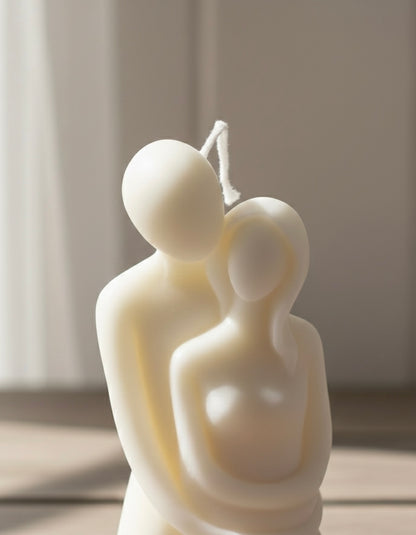 Vela de soja para parejas