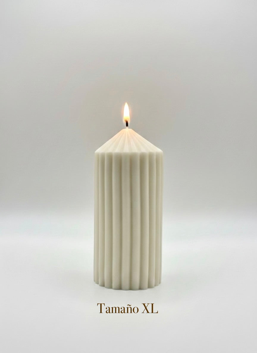 Vela de soja prisma tamaño XL