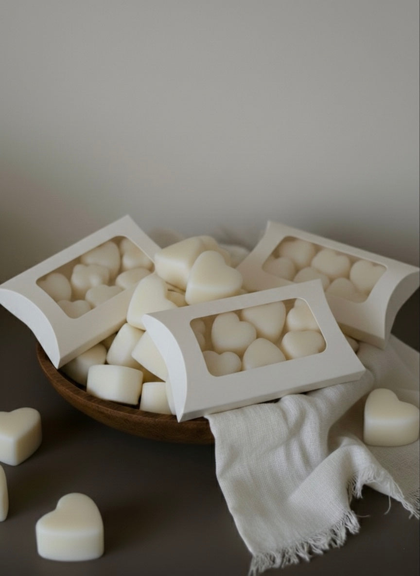 Wax Melts de Soja mini Corazones