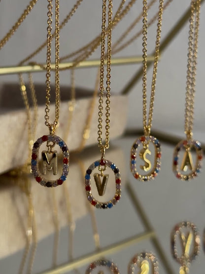 Collar Inicial Circonitas